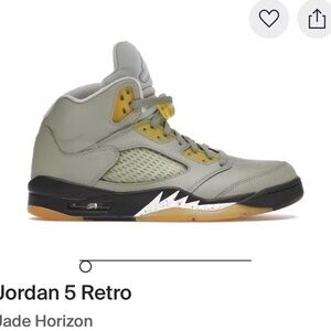 Nike Air Jordan 5 (Jade Horizon) Size 10.5 Men/12 Women